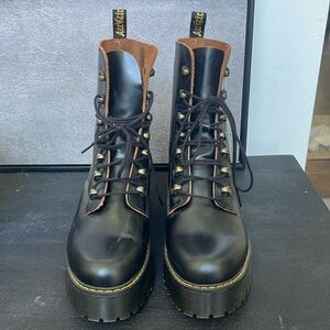 Dr. Martens Black Lace Up Women's Boots